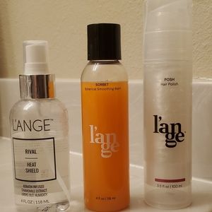 L'ange hair care products.